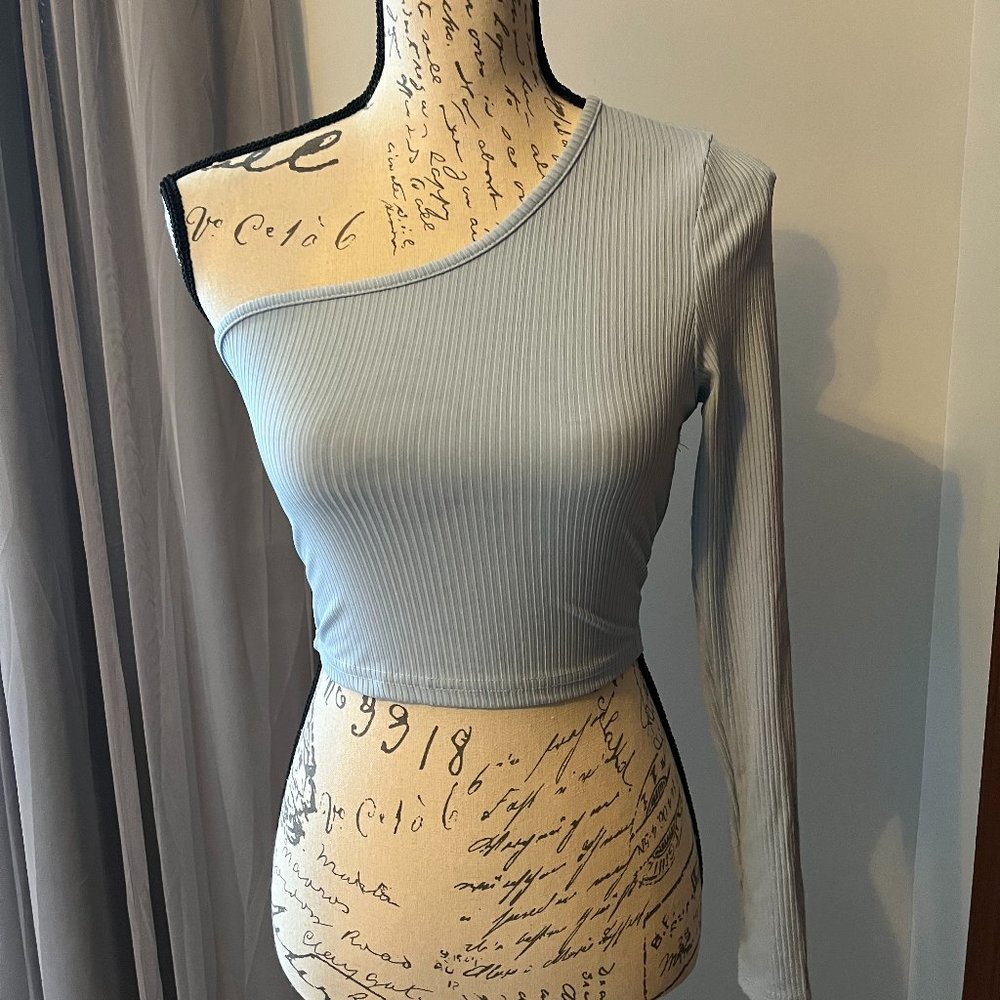 Shein Single Sleeve Cropped